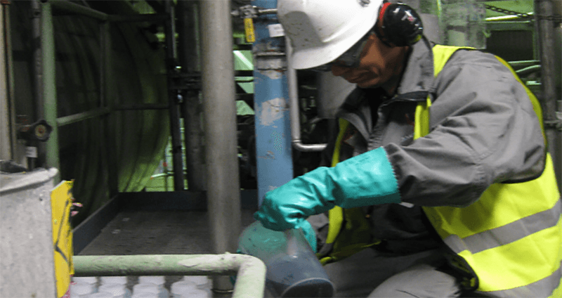 Provtagning Grönlut