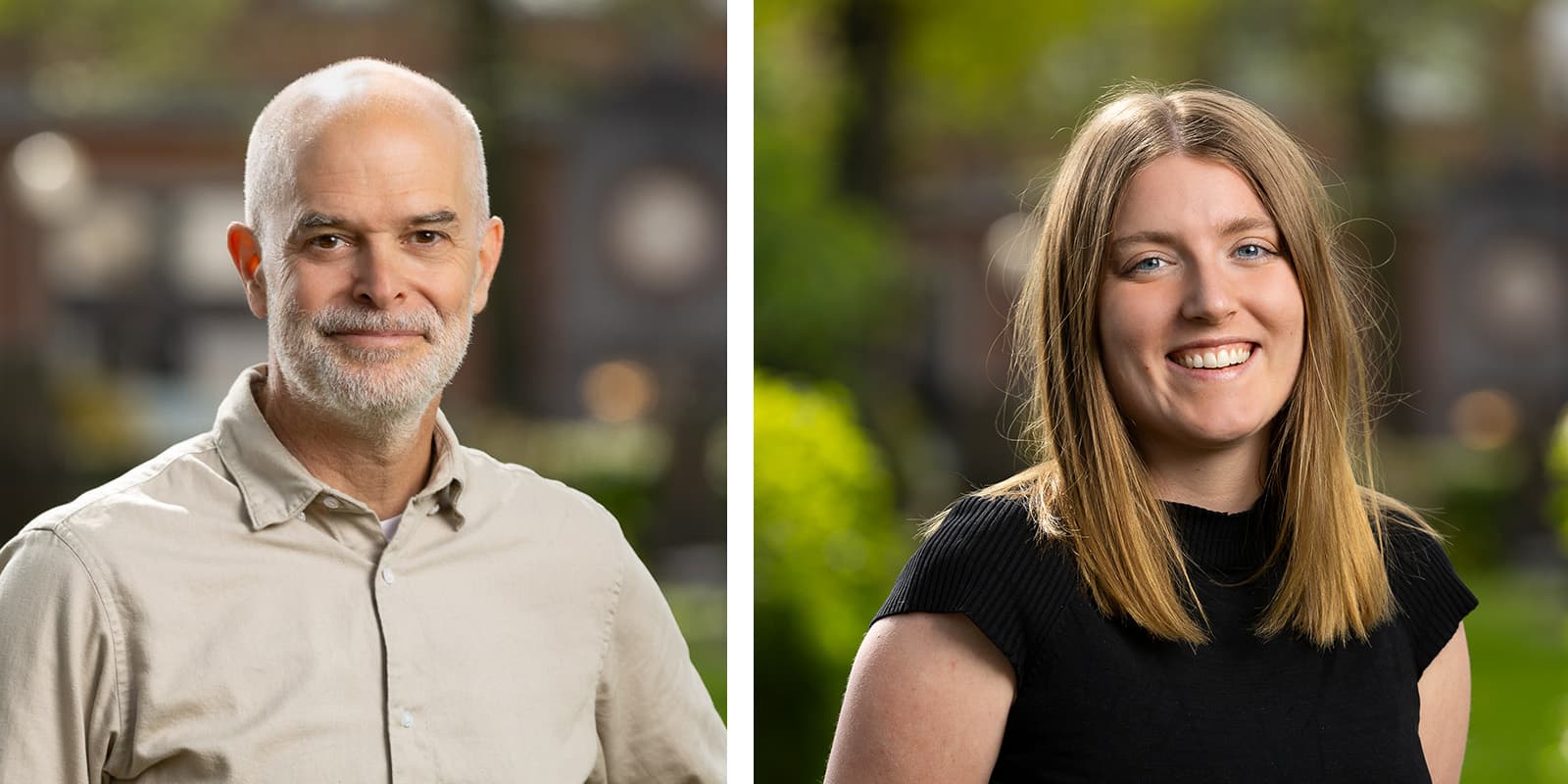 Daniel Hirsch och Andrea Bille Pettersson.