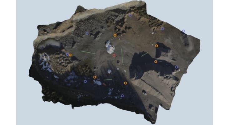 Fotogrametisk mätning av dammar