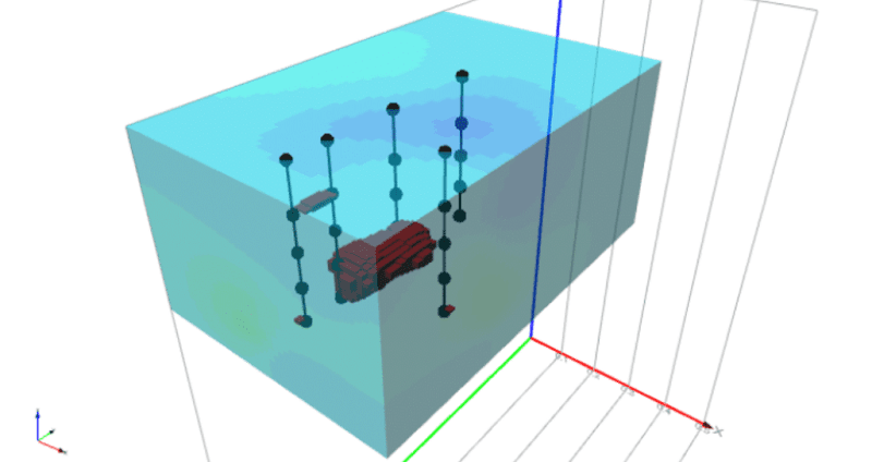 Identifiering av injekterade zoner