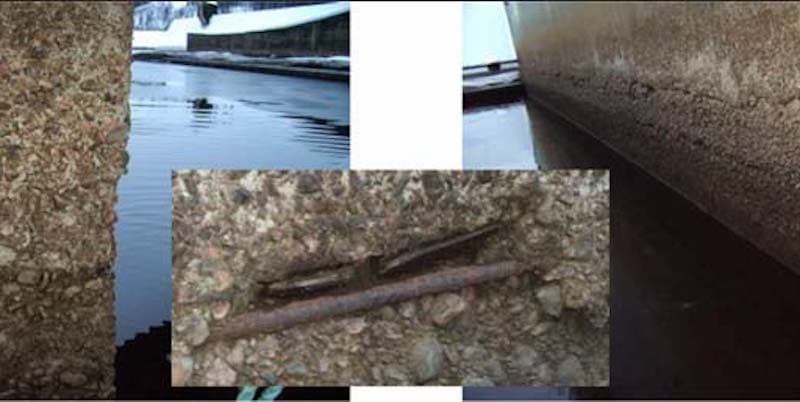 Prediktion av nedbrytning av betong vatten